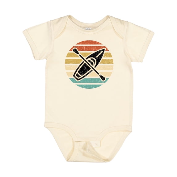 Inktastic Kayaking Retro Kayak Boating Boys or Girls Baby Bodysuit