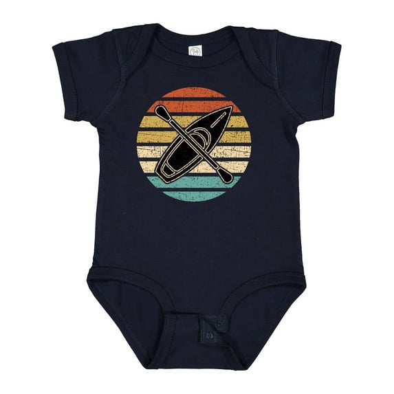 Inktastic Kayaking Retro Kayak Boating Boys or Girls Baby Bodysuit
