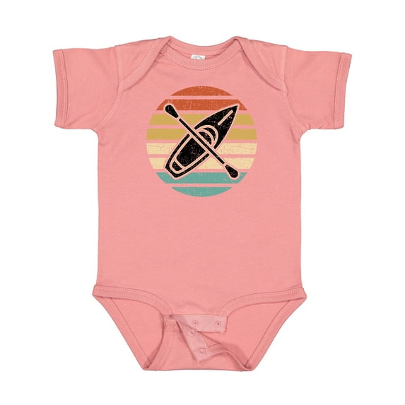 Inktastic Kayaking Retro Kayak Boating Boys or Girls Baby Bodysuit