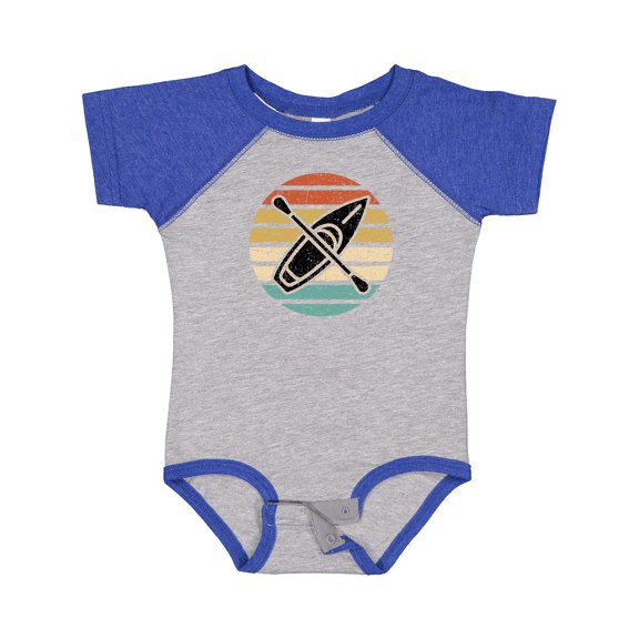 Inktastic Kayaking Retro Kayak Boating Boys or Girls Baby Bodysuit