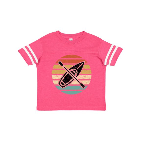 Inktastic Kayaking Retro Kayak Boating Boys or Girls Toddler T-Shirt