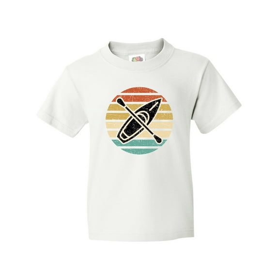 Inktastic Kayaking Retro Kayak Boating Youth T-Shirt