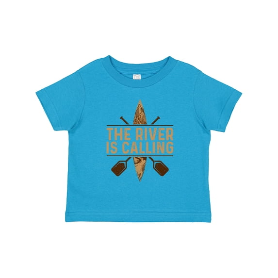 Inktastic Kayaking River is Calling Kayak Boys or Girls Toddler T-Shirt