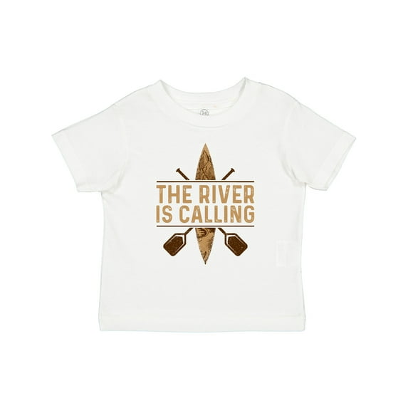Inktastic Kayaking River is Calling Kayak Boys or Girls Toddler T-Shirt
