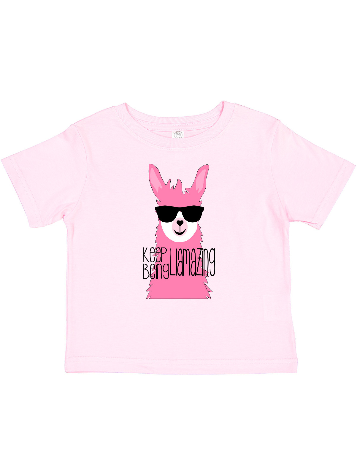 Federa Cuscino Decorativa KongMoTree Con Llama – 45x45 Cm, Tessuto Lino, Scritta 'Keep Being Llama-zing'
