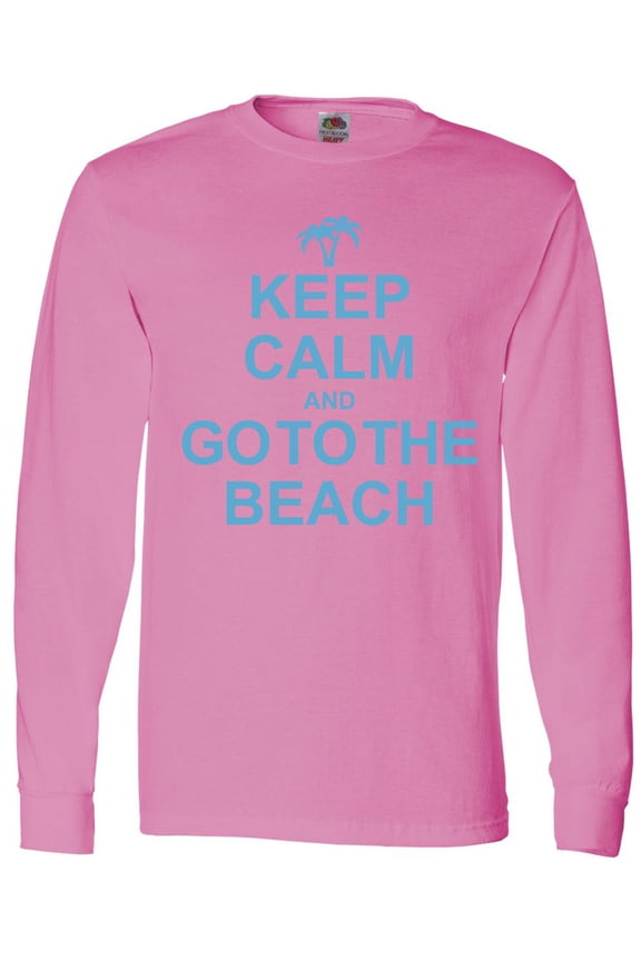Keep Calm Go To The Beach Long Sleeve T-Shirt