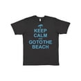 thumbnail image 1 of Inktastic Keep Calm Go To The Beach T-Shirt, 1 of 5