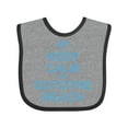 thumbnail image 1 of Inktastic Keep Calm Go to the Beach Boys or Girls Baby Bib, 1 of 4
