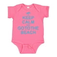thumbnail image 1 of Inktastic Keep Calm Go to the Beach Boys or Girls Baby Bodysuit, 1 of 5