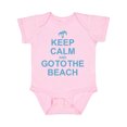 thumbnail image 1 of Inktastic Keep Calm Go to the Beach Boys or Girls Baby Bodysuit, 1 of 5