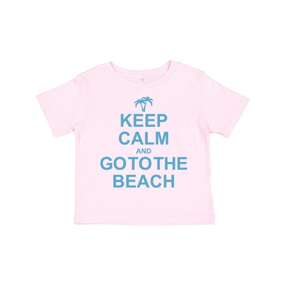 Inktastic Keep Calm Go to the Beach Boys or Girls Toddler T-Shirt