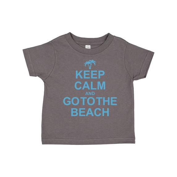 Inktastic Keep Calm Go to the Beach Boys or Girls Toddler T-Shirt