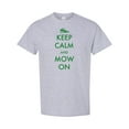 thumbnail image 1 of Inktastic Keep Calm and Mow on Zero Turn T-Shirt, 1 of 5