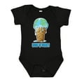 thumbnail image 1 of Inktastic Keep It Cool Melting Earth Ice Cream Cone Boys or Girls Baby Bodysuit, 1 of 5