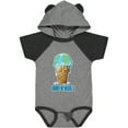 thumbnail image 1 of Inktastic Keep It Cool Melting Earth Ice Cream Cone Boys or Girls Baby Bodysuit, 1 of 5