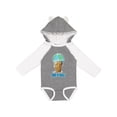 thumbnail image 1 of Inktastic Keep It Cool Melting Earth Ice Cream Cone Boys or Girls Long Sleeve Baby Bodysuit, 1 of 5
