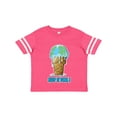 thumbnail image 1 of Inktastic Keep It Cool Melting Earth Ice Cream Cone Boys or Girls Toddler T-Shirt, 1 of 5