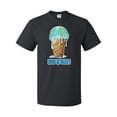 thumbnail image 1 of Inktastic Keep It Cool Melting Earth Ice Cream Cone T-Shirt, 1 of 5