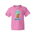 thumbnail image 1 of Inktastic Keep It Cool Melting Earth Ice Cream Cone Youth T-Shirt, 1 of 5