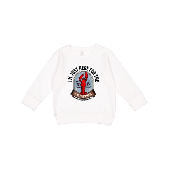 Inktastic Kennebunkport Maine Lobster Toddler Sweatshirt