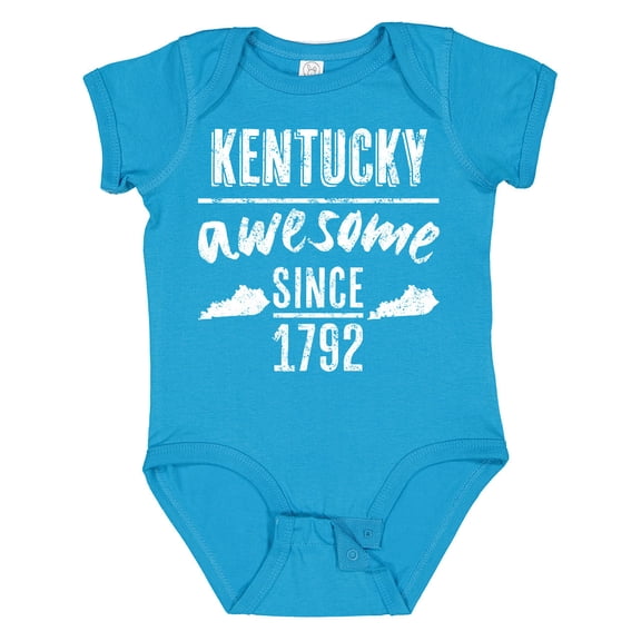 Inktastic Kentucky is Awesome Since 1792 Boys or Girls Baby Bodysuit