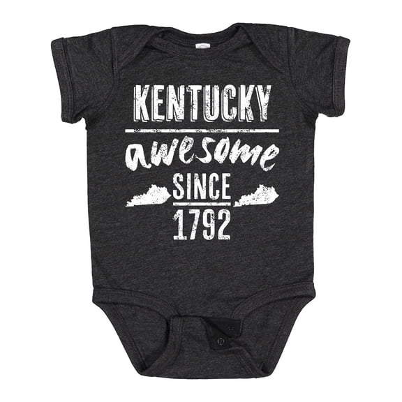 Inktastic Kentucky is Awesome Since 1792 Boys or Girls Baby Bodysuit