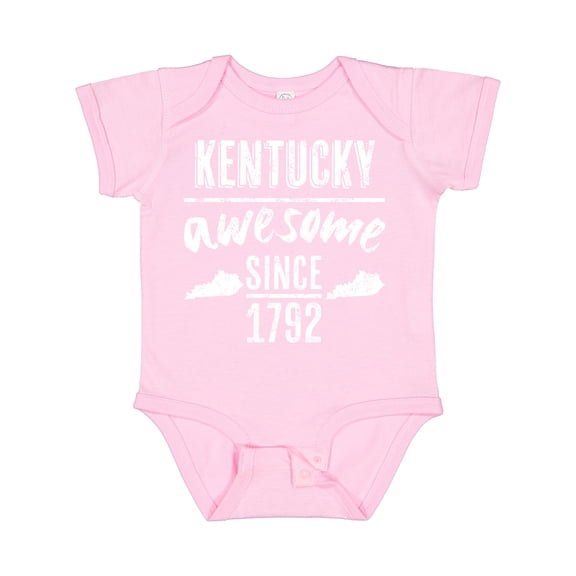 Inktastic Kentucky is Awesome Since 1792 Boys or Girls Baby Bodysuit