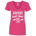 thumbnail image 1 of Inktastic Kentucky is Awesome Since 1792 Women's V-Neck T-Shirt, 1 of 5