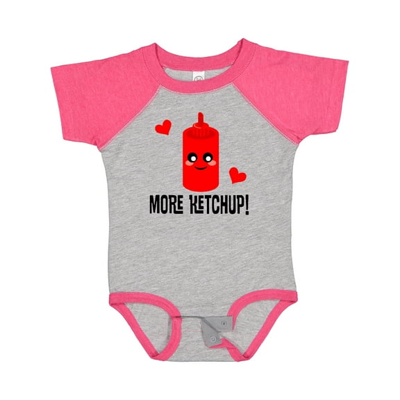 Inktastic Ketchup Lover Funny Boys or Girls Baby Bodysuit