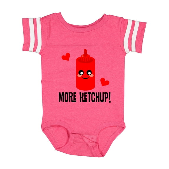 Inktastic Ketchup Lover Funny Boys or Girls Baby Bodysuit
