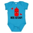 thumbnail image 1 of Inktastic Ketchup Lover Funny Boys or Girls Baby Bodysuit, 1 of 5