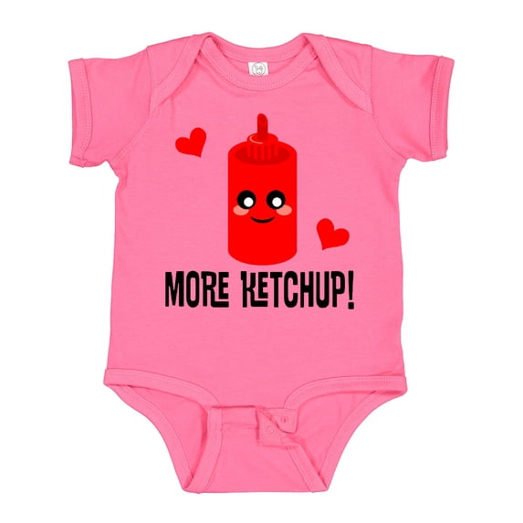Inktastic Ketchup Lover Funny Boys or Girls Baby Bodysuit