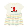thumbnail image 1 of Inktastic Ketchup Lover Funny Girls Baby Dress, 1 of 5