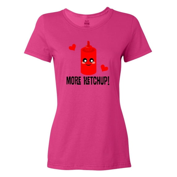 Inktastic Ketchup Lover Funny Women's T-Shirt