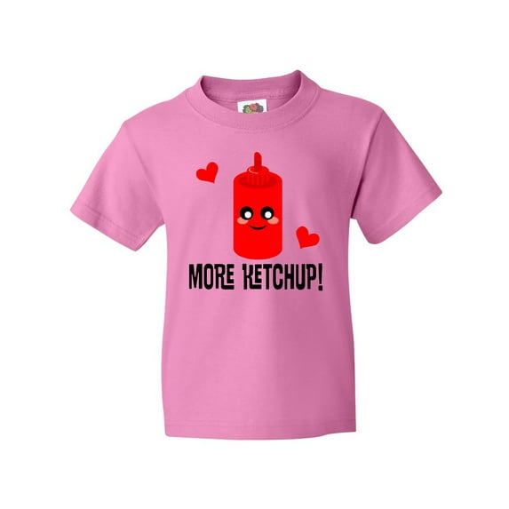 Inktastic Ketchup Lover Funny Youth T-Shirt