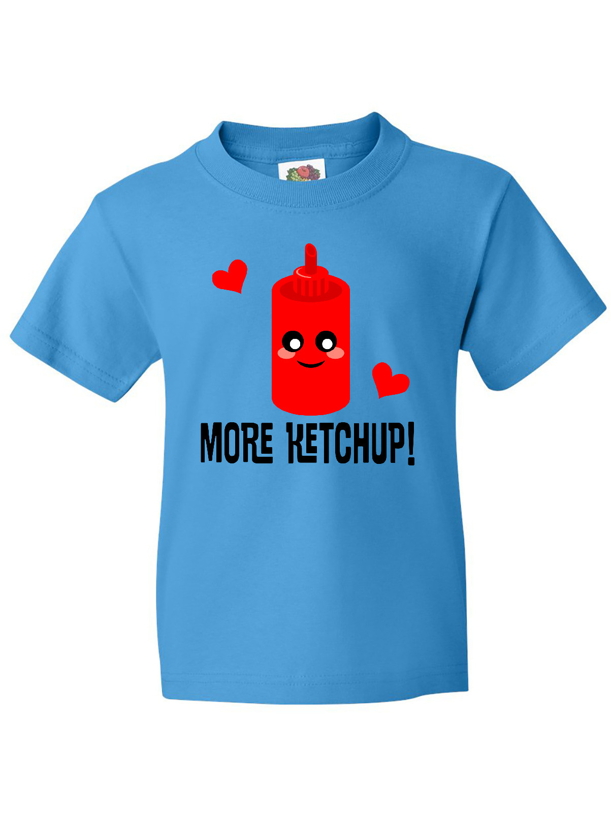 Inktastic Ketchup Lover Funny Youth T-Shirt - image 1 of 4