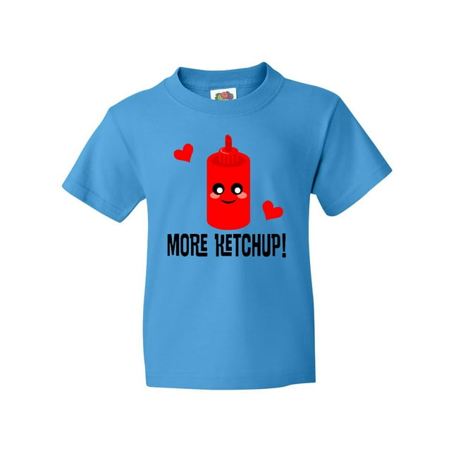 Inktastic Ketchup Lover Funny Youth T-Shirt