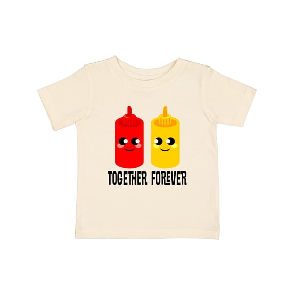 Inktastic Ketchup and Mustard Gift Boys or Girls Baby T-Shirt