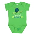 thumbnail image 1 of Inktastic Key West, Florida Happy Sea Turtle Boys or Girls Baby Bodysuit, 1 of 5