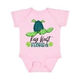 thumbnail image 1 of Inktastic Key West, Florida Happy Sea Turtle Boys or Girls Baby Bodysuit, 1 of 5