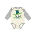 thumbnail image 1 of Inktastic Key West, Florida Happy Sea Turtle Boys or Girls Long Sleeve Baby Bodysuit, 1 of 5