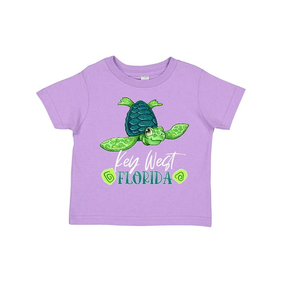 Inktastic Key West, Florida Happy Sea Turtle Boys or Girls Toddler T-Shirt