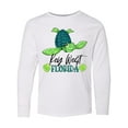 thumbnail image 1 of Inktastic Key West, Florida Happy Sea Turtle Long Sleeve Youth T-Shirt, 1 of 5