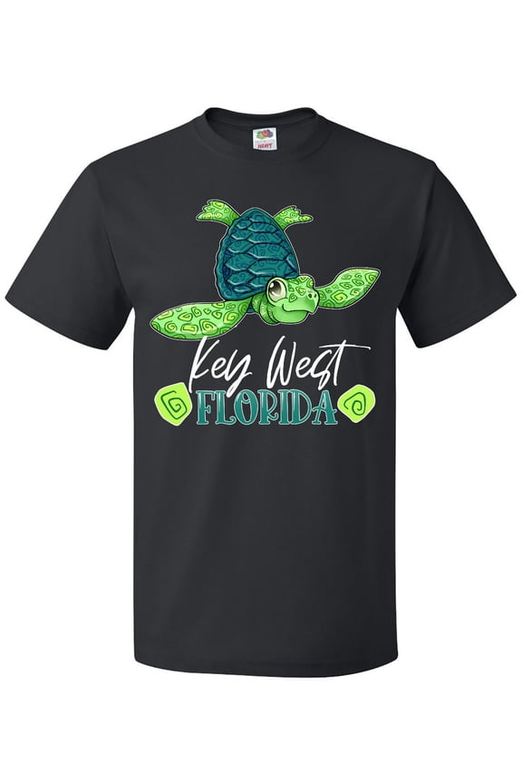 Key West, Florida Happy Sea Turtle T-Shirt