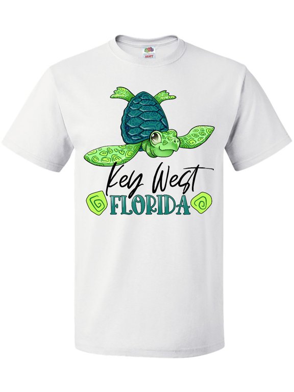 Key West, Florida Happy Sea Turtle T-Shirt