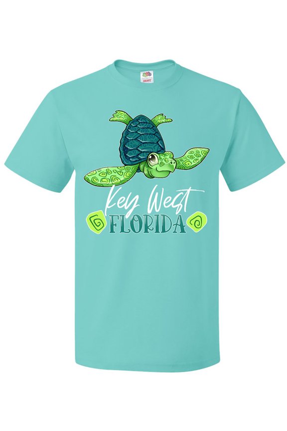 Key West, Florida Happy Sea Turtle T-Shirt