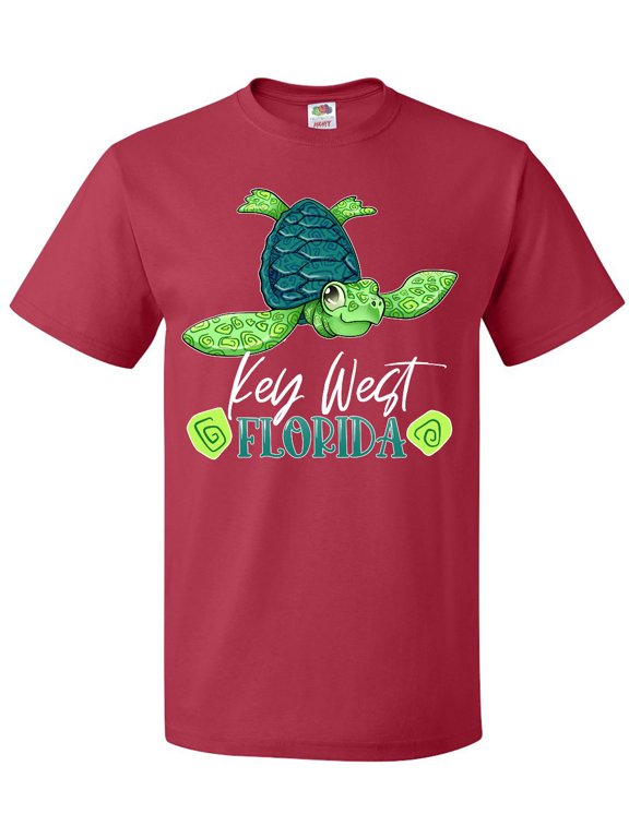 Key West, Florida Happy Sea Turtle T-Shirt