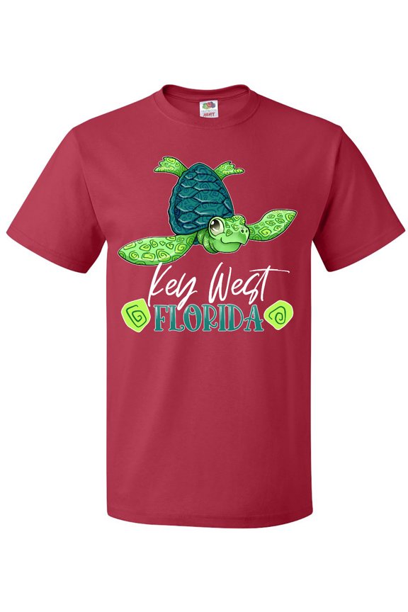 Key West, Florida Happy Sea Turtle T-Shirt