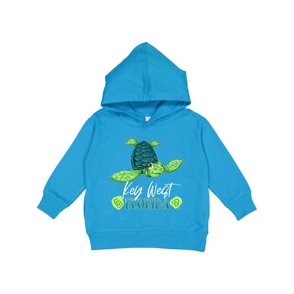 Inktastic Key West, Florida Happy Sea Turtle Toddler Hoodie