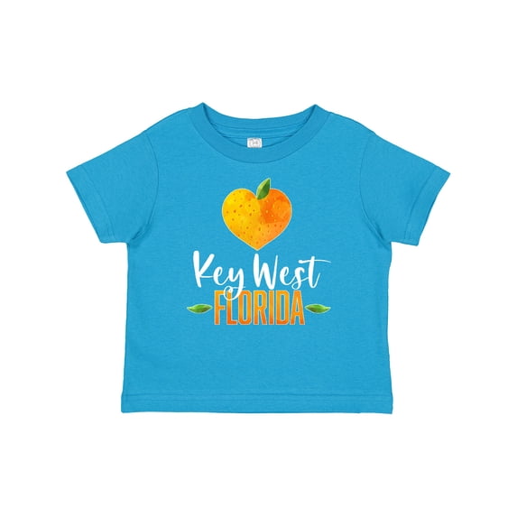 Inktastic Key West Florida Orange in Heart Boys or Girls Baby T-Shirt